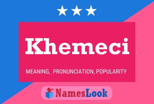 ملصق اسم Khemeci