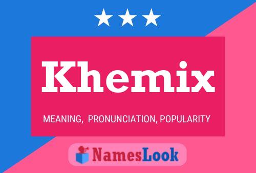 ملصق اسم Khemix