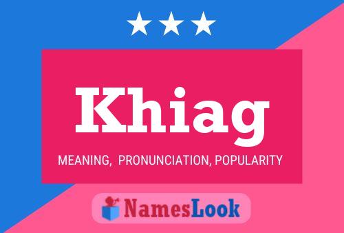 ملصق اسم Khiag