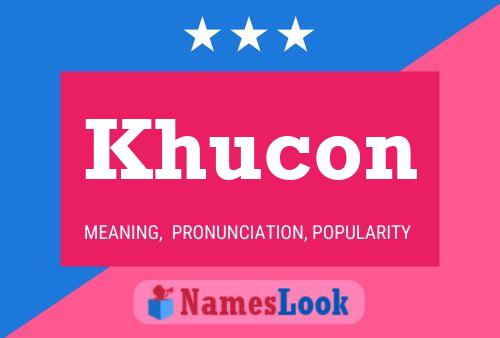 ملصق اسم Khucon