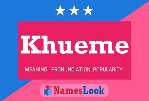 ملصق اسم Khueme