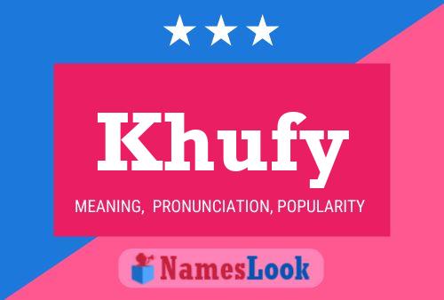 ملصق اسم Khufy