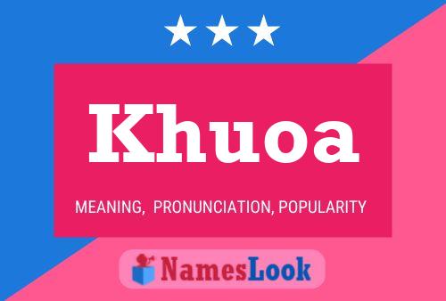 ملصق اسم Khuoa