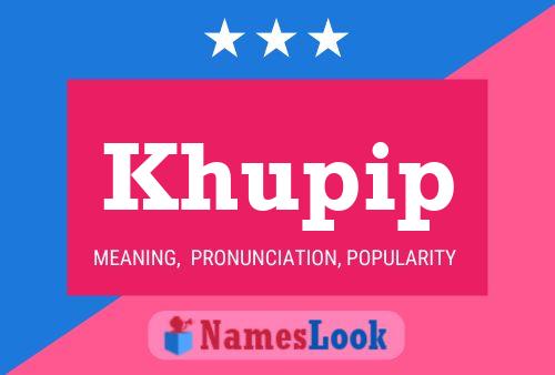 ملصق اسم Khupip