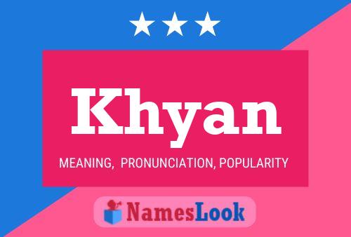 ملصق اسم Khyan