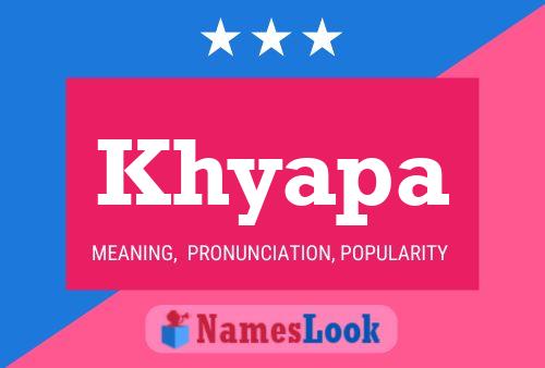 ملصق اسم Khyapa