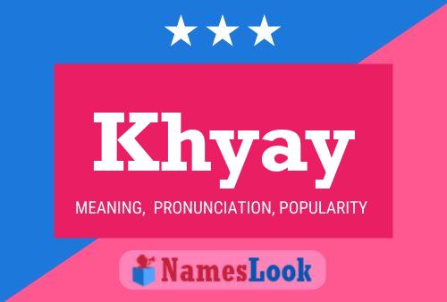 ملصق اسم Khyay