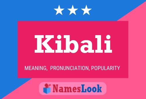 ملصق اسم Kibali