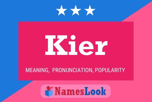 ملصق اسم Kier