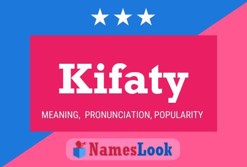 ملصق اسم Kifaty