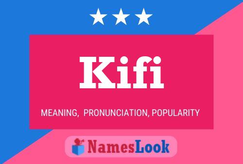 ملصق اسم Kifi