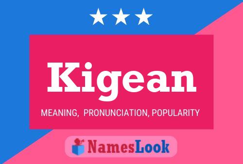 ملصق اسم Kigean