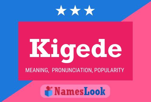 ملصق اسم Kigede