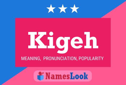 ملصق اسم Kigeh