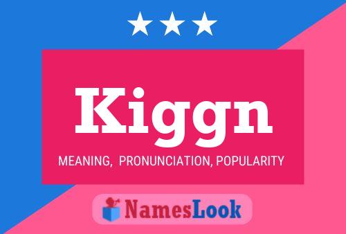 ملصق اسم Kiggn