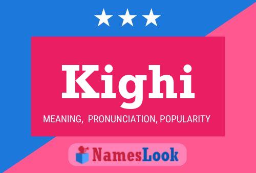 ملصق اسم Kighi