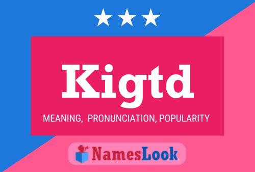 ملصق اسم Kigtd