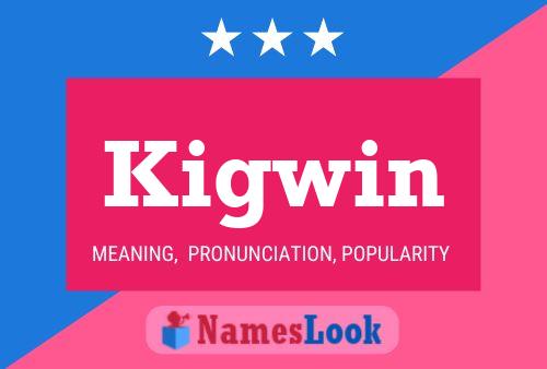 ملصق اسم Kigwin