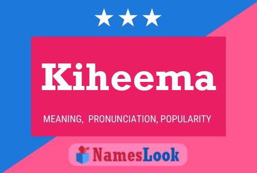 ملصق اسم Kiheema