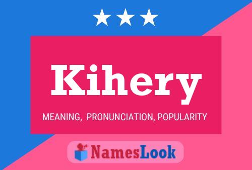 ملصق اسم Kihery