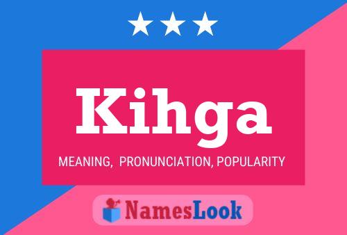 ملصق اسم Kihga