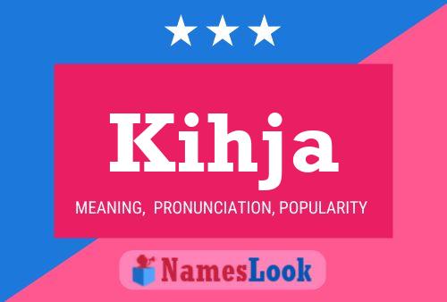 ملصق اسم Kihja