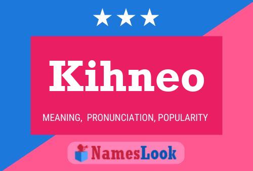 ملصق اسم Kihneo