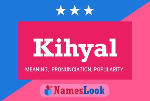 ملصق اسم Kihyal