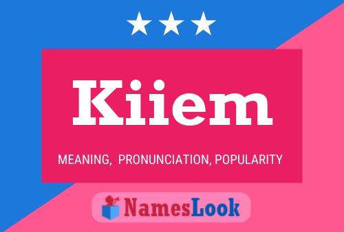 ملصق اسم Kiiem