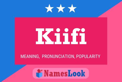 ملصق اسم Kiifi