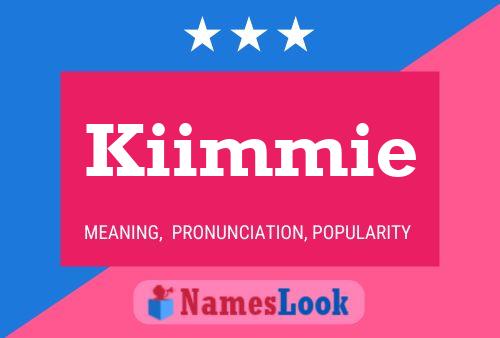 ملصق اسم Kiimmie