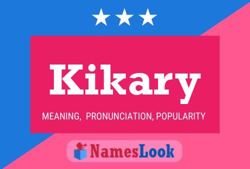 ملصق اسم Kikary