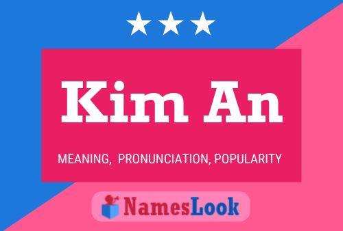 ملصق اسم Kim An