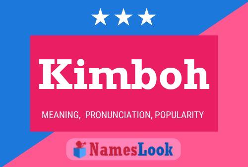 ملصق اسم Kimboh