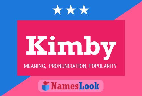 ملصق اسم Kimby