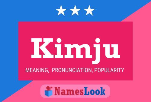 ملصق اسم Kimju