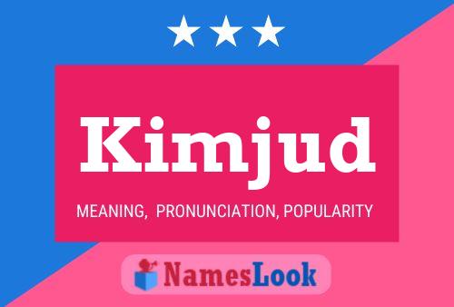 ملصق اسم Kimjud