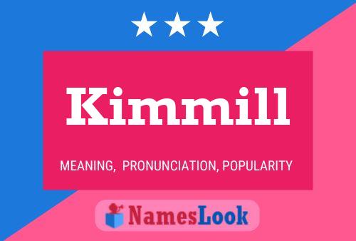 ملصق اسم Kimmill