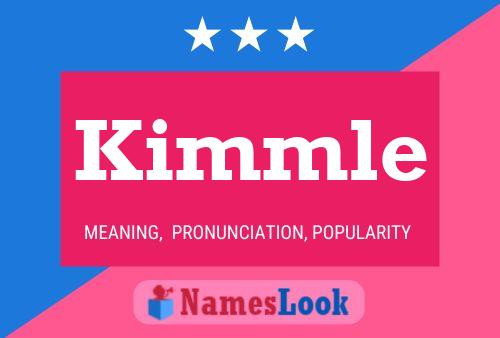 ملصق اسم Kimmle