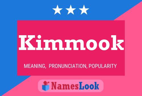 ملصق اسم Kimmook