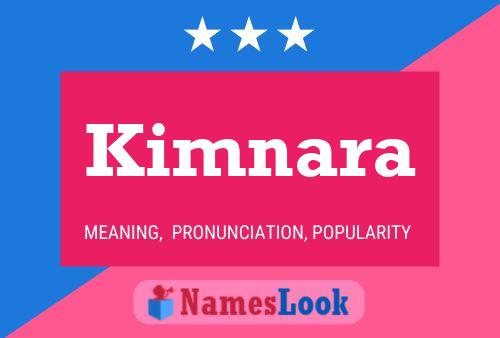 ملصق اسم Kimnara