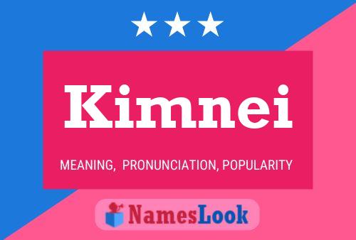 ملصق اسم Kimnei