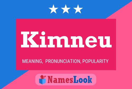 ملصق اسم Kimneu