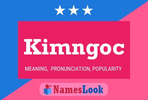 ملصق اسم Kimngoc