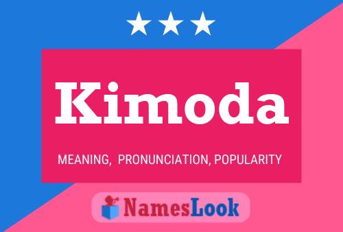 ملصق اسم Kimoda