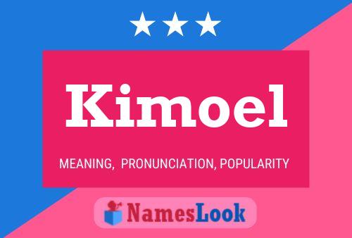 ملصق اسم Kimoel