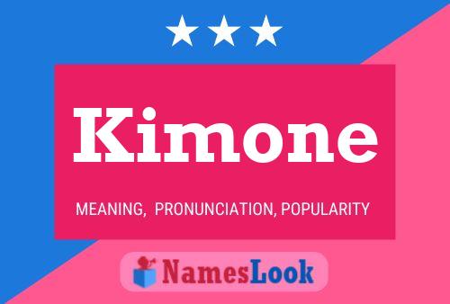 ملصق اسم Kimone