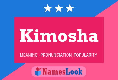 ملصق اسم Kimosha