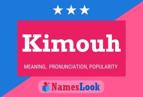 ملصق اسم Kimouh