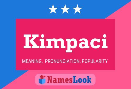 ملصق اسم Kimpaci